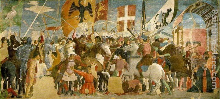 Piero della Francesca Battle between Heraclius and Chosroes